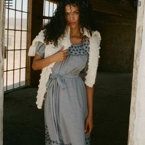 Doen maxi ruffle Hill dress